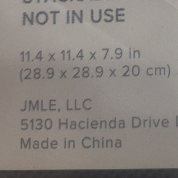 3-Piece Foldable Storage Bin Set New - Picture 7 of 7